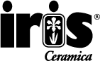 Iris wall and floor tiles logo